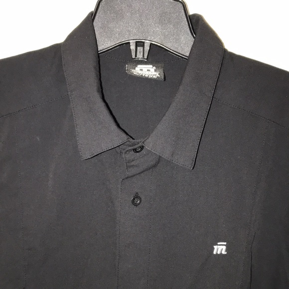 Men’s Modrobes Short Sleeve Shirt Black Size XL - Picture 2 of 5